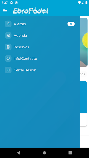 EbroPadel Screenshot 1