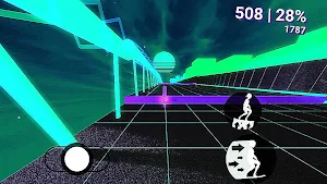Neon Skate | Skateboard Cyberpunk Retro Waves Screenshot 1