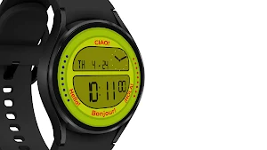 Yellow Oval Watch Face Screenshot 3