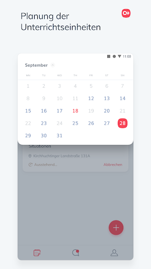 Manage your driving lessons Screenshot 1