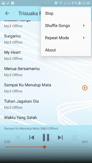 Lagu Romantis Trisuaka ft Nabila Suaka Offline Screenshot 2