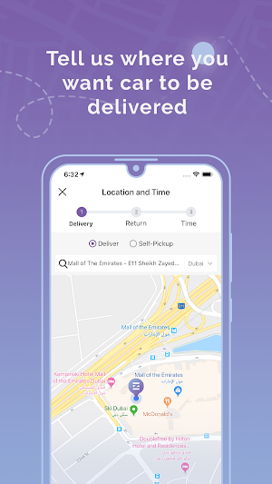 eZhire - Rental Car, Delivered #on-demand Screenshot 1