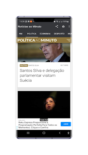 Notícias ao Minuto Screenshot 3
