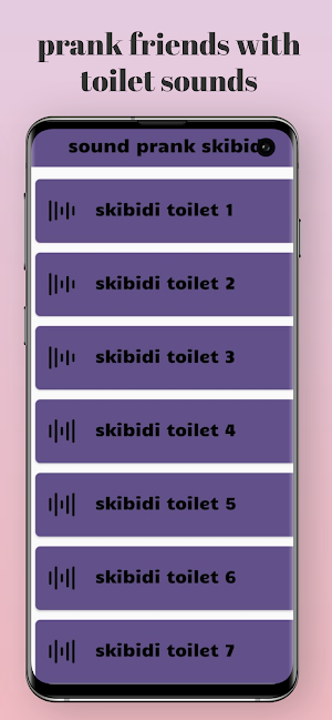 sound prank skibidi Screenshot 3