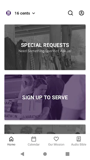 16 cents ministry Screenshot 0