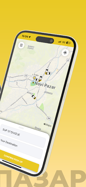 Alfa Taxi Novi Pazar Screenshot 1