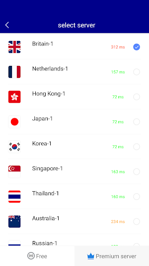 VPN United Kingdom - Fast VPN Screenshot 1