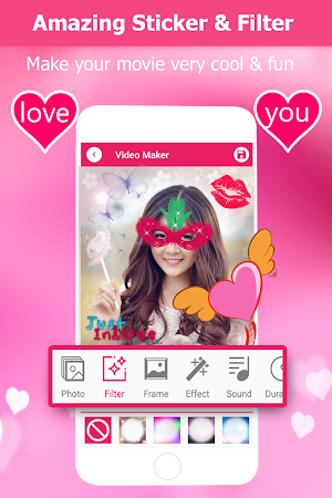 Video Slideshow Maker - Love Video Maker 360 Screenshot 3