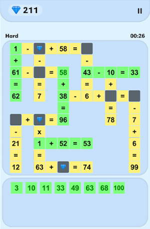 Math Crossword Puzzles Screenshot 2