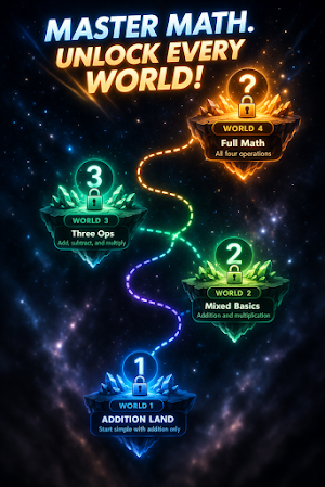 MathDrop – Quick Brain Math Screenshot 0