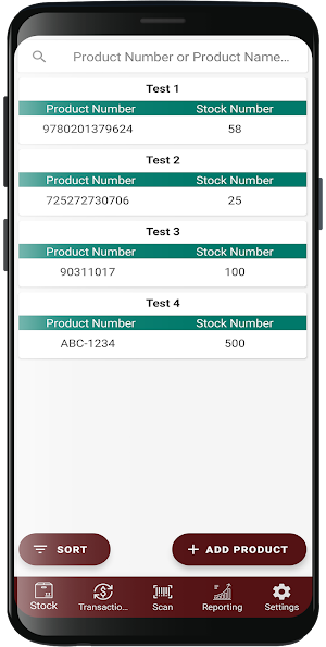 Stock & Sales Manager Screenshot 0