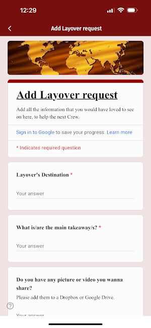 Crew Launchpad Screenshot 1