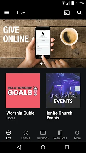 The Ignite Church App Screenshot 0