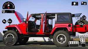 Offroad Russian Jeep Driving Racing Car Games Screenshot 1