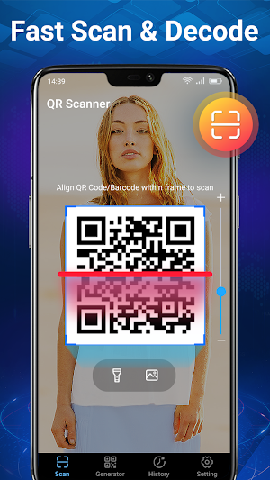 QR Scanner & Barcode Scanner Screenshot 1