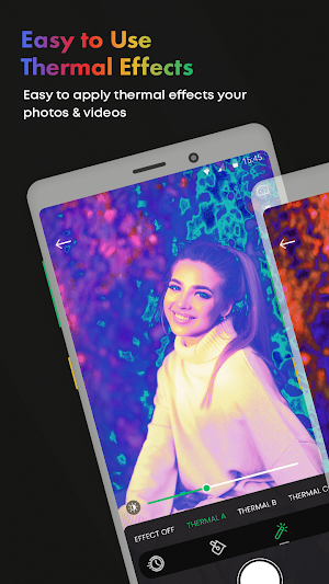 SelfieCut Nightvision Effects Screenshot 2