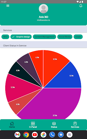 AXIS 360 CRM Screenshot 1