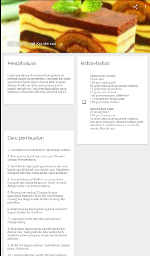 Kumpulan Resep Kue Terbaru 2019 Screenshot 3