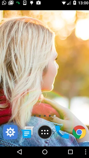 blonde wallpaper Screenshot 1