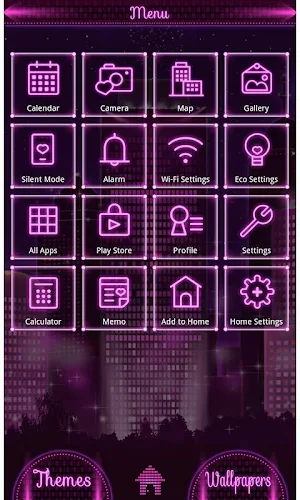 City Theme-Purple Love City- Screenshot 1