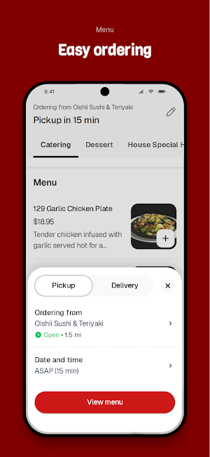 Oishii Sushi & Teriyaki Screenshot 2