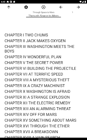 Book, Through Space to Mars Screenshot 2