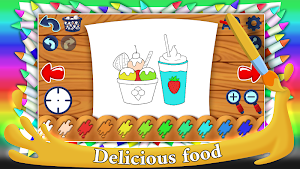 Beautiful Coloring Book For Kids - Preschool Games Screenshot 3