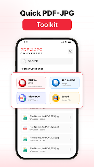 JPG To PDF Converter Screenshot 1