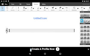 Crescendo Music Notation Free Screenshot 0