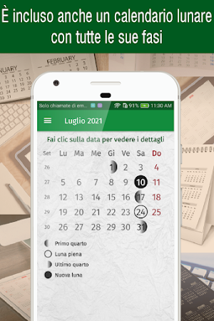 Calendario 2021 gratis italiano con festività Screenshot 3