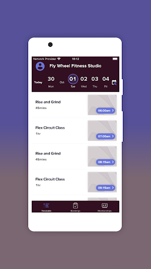 Flywheel Fitness Screenshot 1