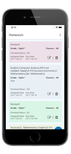 DAV Student Screenshot 3