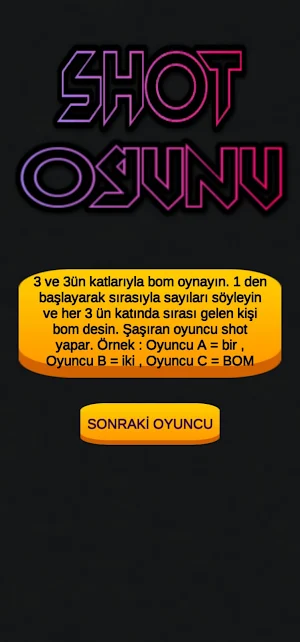 İçki Oyunu - Shot Oyunu Screenshot 3