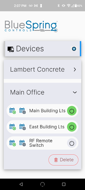 BlueSpring Controls Screenshot 3