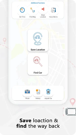 Find my parked Car Screenshot 2