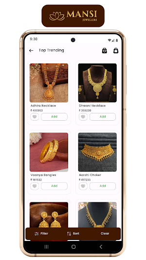 Mansi Jewellers Screenshot 1