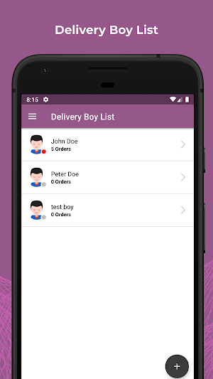 Delivery Boy Mobile Application for WooCommerce Screenshot 3