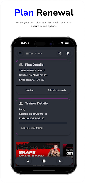 AJ Fitness Screenshot 2