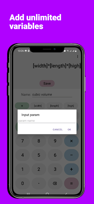 Formula custom calculator Screenshot 3