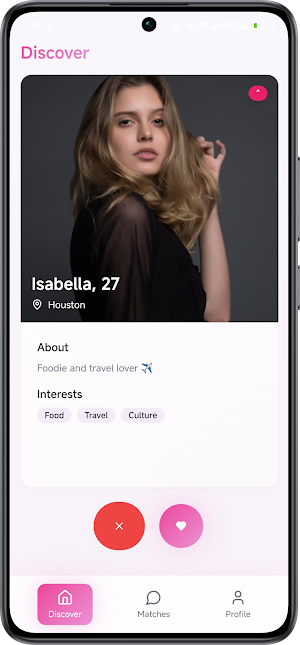 Bangalore Dating: Chat & Match Screenshot 0