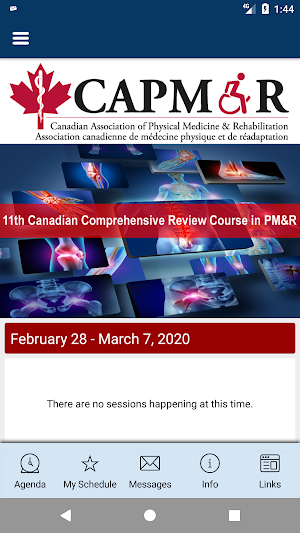 CAPM&R Events Screenshot 1