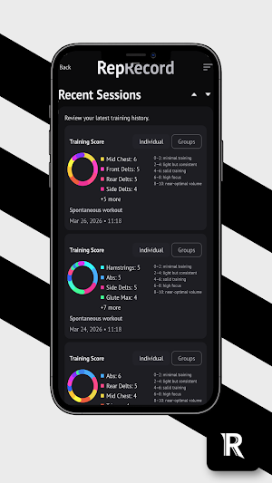 RepRecord Screenshot 2