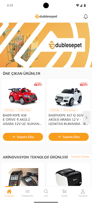 Dublesepet - Online alışveriş Screenshot 0