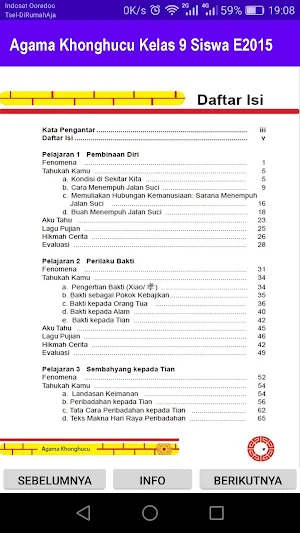 Agama Khonghucu Kelas 9 Siswa E2015 Screenshot 2