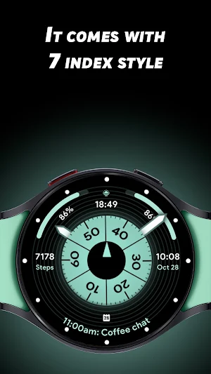 Ultra Analog - Watch face Screenshot 2