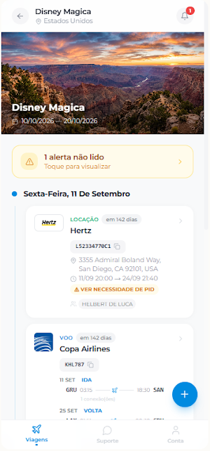 USE Travel Trips Screenshot 2