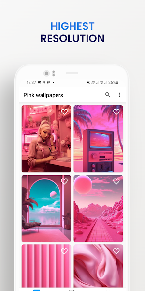 Pink wallpapers Screenshot 2