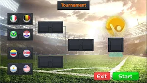 Shooting Stars Football Screenshot 1