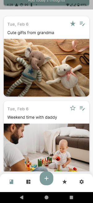 Mom Journal: Daily Self-Care Screenshot 1