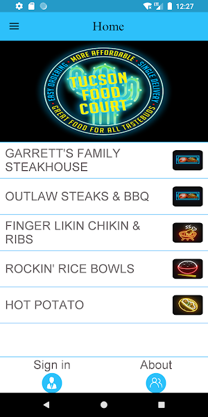 Tucson Food Court Screenshot 1